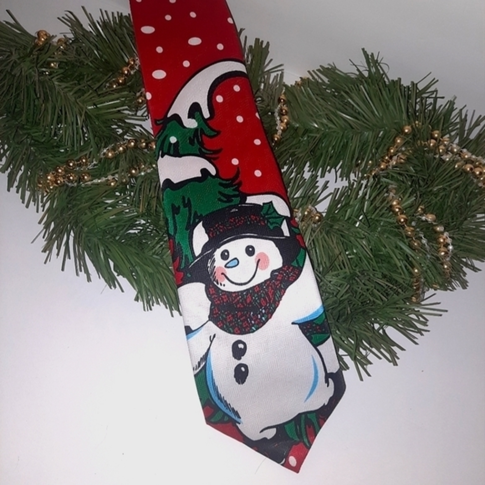 Snowman Snowden Mens NEW‎ Tie Necktie